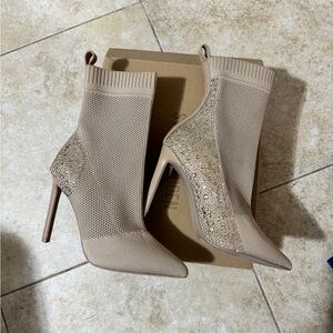 Steve Madden rhinestones boots sz 6.5